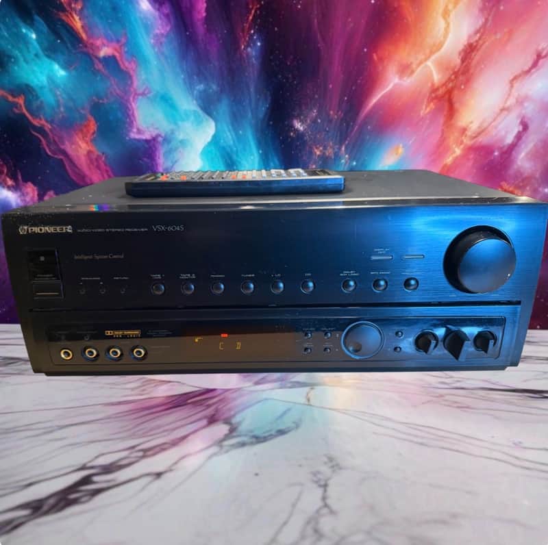 Pioneer VSX-604S Home Theater Receiver 340W 500VA Tested Works 150WPC Monster🔥 image 1