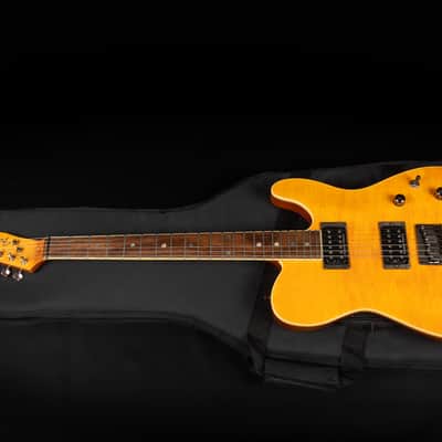 2023 Fender Special Edition Custom Telecaster FMT HH mit Indian Laurel Griffbrett - Amber | Set Neck Seymour Duncan Humbucker Coil-Tap Kluson Locking Tuner 2,41kg | Gigbag Bild 14