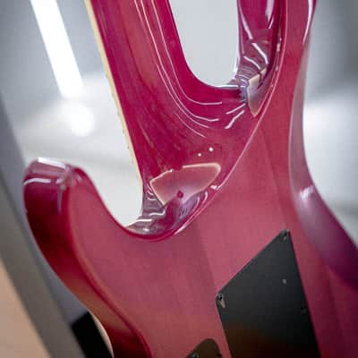 Jackson X Series SLATXSDQ 3-7 Soloist Transparent Purple image 9