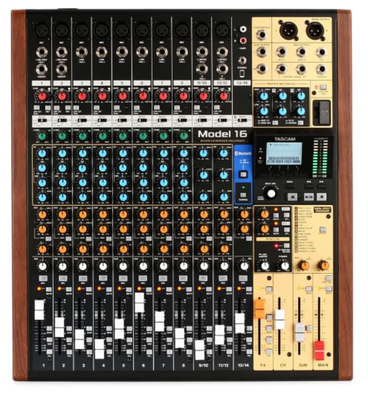 TASCAM Model 16 Multitrack Recorder / Mixer / Audio Interface
