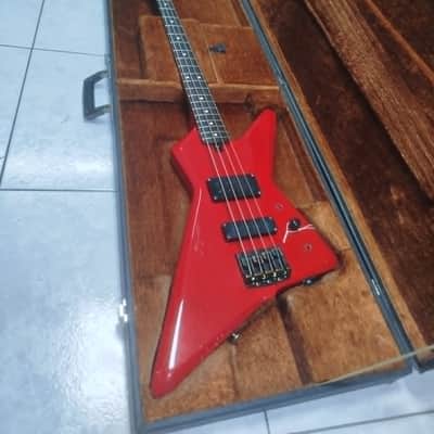 Ibanez DB700-RD Destroyer Bass 1984 Red image 1