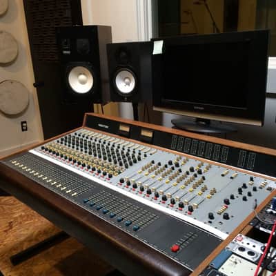 Vintage analog Neotek Series 1 16 x 8 x 2 recording console 1980 mixing image 3