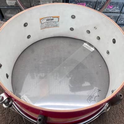 Decolite 4-Piece Drum Set Vintage Gretsch Jasper Shells 13-16-20-5x14 60s - Red Yellow Duco image 22
