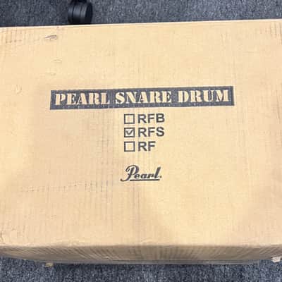 Pearl RFS1465 Reference 14x6.5" Seamless Steel Snare Drum - Steel BRAND NEW image 4