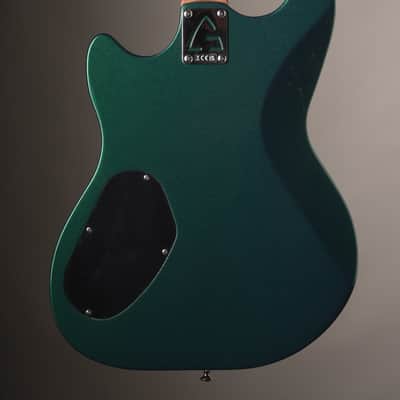 Guild Surfliner Deluxe Electric Guitar - Evergreen Metallic image 3