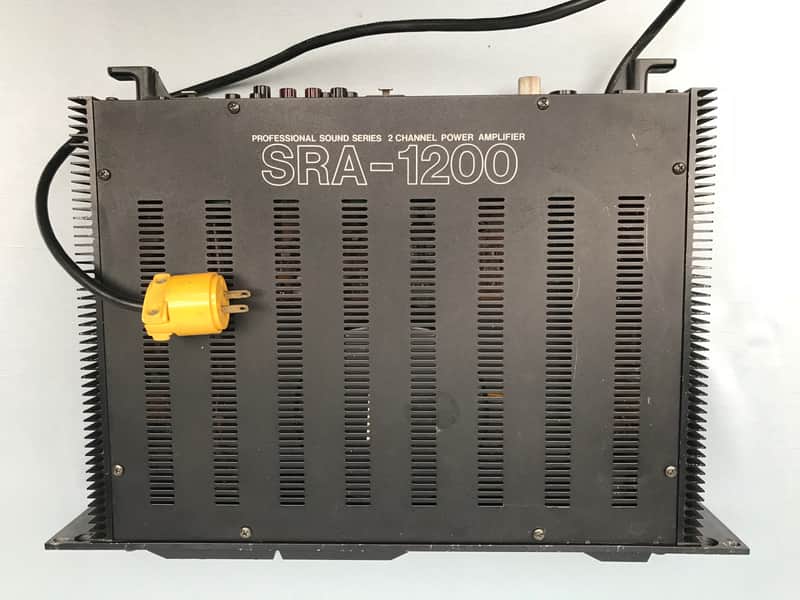 Roland SRA 1200 Power Amp 170 watts 2 Channels Guitar Bass PA