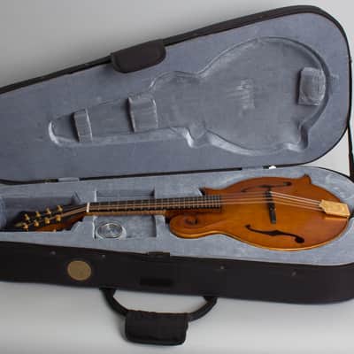 Joseph Campanella Cleary Campanella Carved Top Mandolin (2012), ser. #49, black rigid foam case. image 10