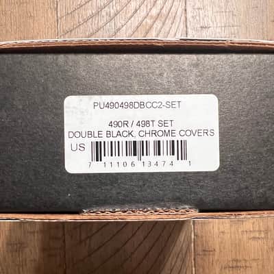 Gibson 490R / 498T Humbucker Set - Chrome image 8