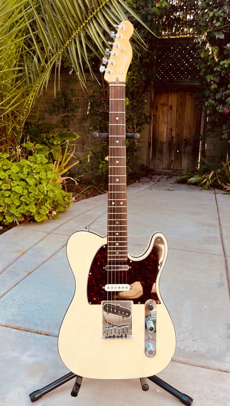 *MEMORIAL DAY SALE* Fender American Deluxe Telecaster (3-Pickup) with Rosewood Fretboard 1998 - 1999 - White Blonde