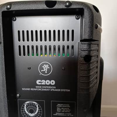 MACKIE C200  Wide Dispersion sound reinforcement speaker system Black image 4