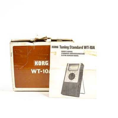 Korg WT-10A – Vintage Needle Tuner with Case, Box, Manual - Legendary Accuracy, Fluid Response image 10
