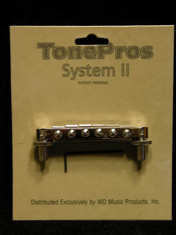 TonePros T3BP-C Locking Nashville Tune-O-Matic Bridge image 1