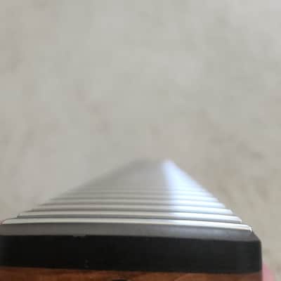 Fender Warmoth Telecaster replacement neck with Kluson tuners roasted maple ebony fretboard pearl block inlays tele rosewood image 22