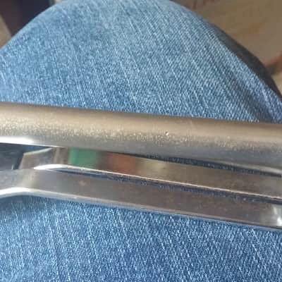Vintage WFL FLAT BASE ATLAS SNARE STAND 1ST GEN CONCERT Riveted Rubber Feet 50s 60s LUDWIG image 18