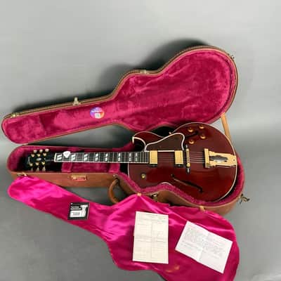 1996 Gibson L-4 CES winered goldhardware Like NEW orig Case image 14