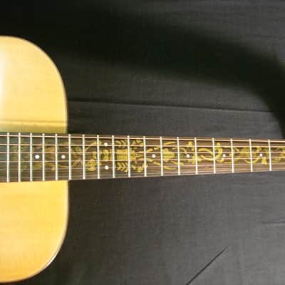 Blueberry Handmade Dreadnought Acoustic Guitar Lobster Motif - Built to Order image 9