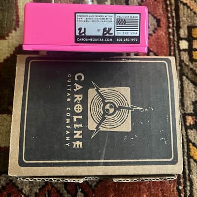 Caroline Guitar Company Alpha Gain 2023 - Sparkle Pink image 7