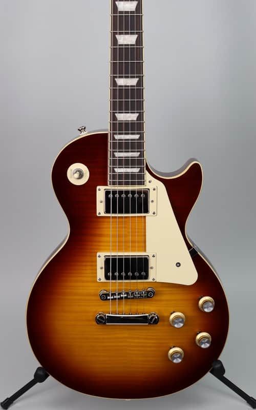 Epiphone Inspired by Gibson Les Paul Standard '60s Figured Iced Tea Burst image 1