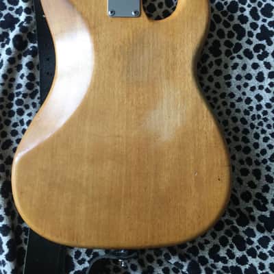 Left-handed Fernandes Burny Olds  from mid 1970s in Vintage Natural. image 4