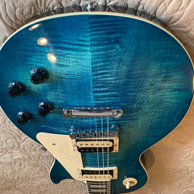 Gibson Les Paul 2025 - AAA Flame Top Ocean Water Perimeter image 7