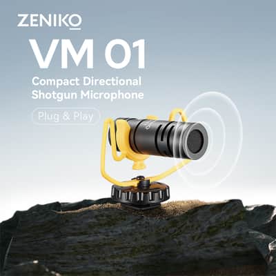 Zeniko VM01 Compact Directional Shotgun Microphone image 2