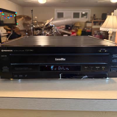 Vintage Pioneer CLD-3380 GREAT LaserDisc Player Vinyl Casing Near Mint Remote✅ image 2
