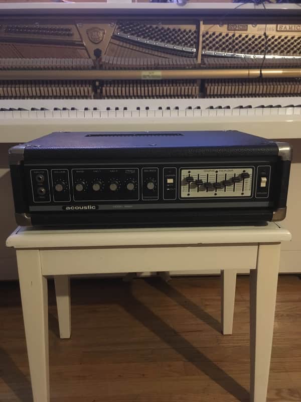 楽器 Acoustic B220 Bass Amplifier Head 1980s Acoustic Model B220 Bass Head 220W (Made In USA) – Deep Tone