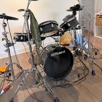 Roland VAD306 Acoustic Design Series Electronic V-Drum Kit 2020 - Present - Black image 3