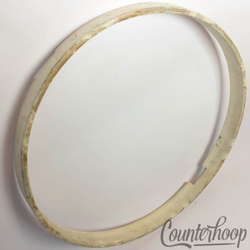 Rogers 15" 6Ply Jasper Maple Wood Hoop/Rim Snare Drum Resonant 50s Cleveland USA image 1