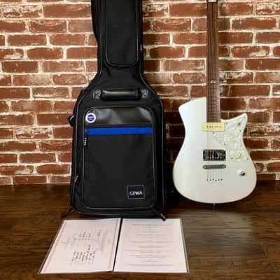 Soultool Guitars Laguz "The Special" Custom Pearl White/Natural NAMM Show Piece. (Authorized Dealer) image 13