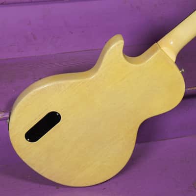 1956 Gibson Les Paul Jr TV Yellow Electric Guitar (Refinished) (VIDEO! Fresh Work, Ready) image 11