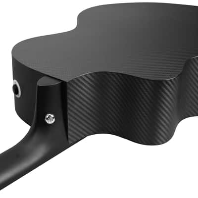 Natasha X Carbon with NS3 Pickup - 3K Carbon Fiber Acoustic Guitar 2024 image 15