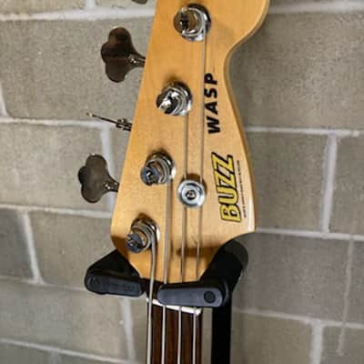 Buzz Bass Custom Fretless Jazz Alder Sunburst Nitro Rosewood Polyurethane Coated Gotoh Fender Pure Vintage 74 Pickups 9.2 lbs image 5