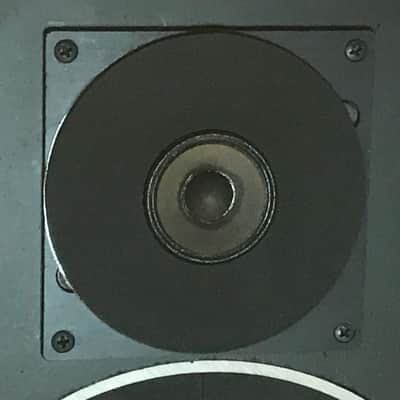 1975 JBL Decade L16 vintage walnut cabinet 2 way bookshelf speakers with 8" driver and 2" woofer image 8