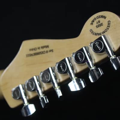 Custom Painted and Upgraded (Aged and Worn) Fender Squier CXS Strat With Matching Headstock and Pickguard image 22