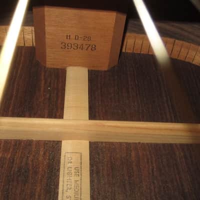 1977 Martin HD-28 Natural CLEAN w/ Original Hardshell Case image 8