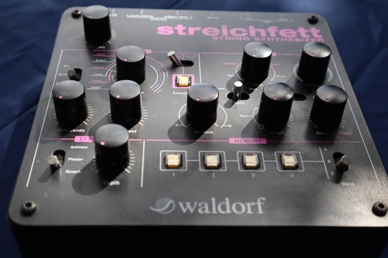 Waldorf Streichfett String Synthesizer 2019 - Present - Black image 1