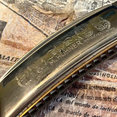 Hohner Harmonica C Vintage with box image 2