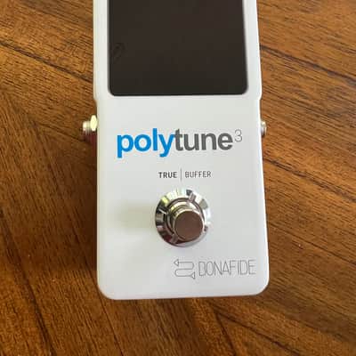 TC Electronic Polytune 3 Polyphonic Tuner Pedal 2017 - Present - White image 2