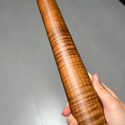 AAAA Bone nut Suhr Round-head stainless steel Roasted flame Maple Electric Guitar Neck 22 frets hole 10mm 12in image 10