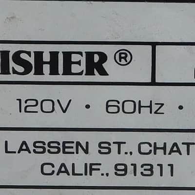 Fisher FM-9535 am fm stereo tuner radio image 5