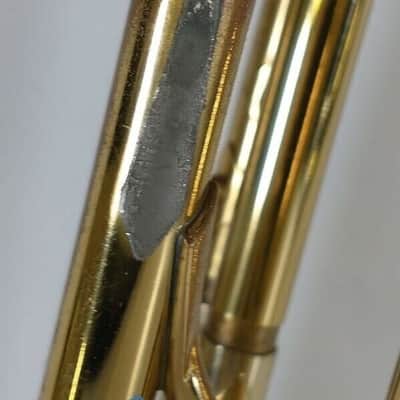King Cleveland 600 Trumpet with case/MP, USA, Very Good Condition, No Top-Hook image 11