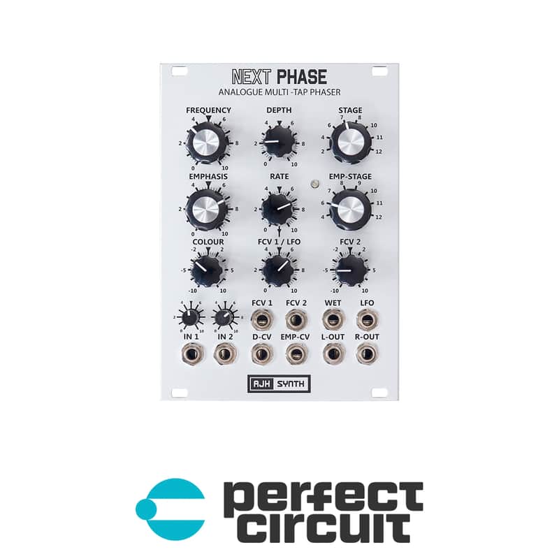 AJH Synth Next Phase Stereo Phaser (Silver) image 1