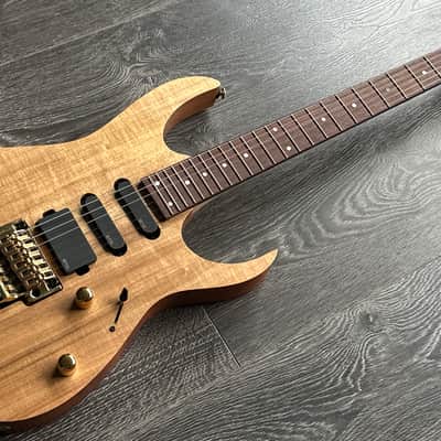 2021 Ibanez RG6PKAG Koa Top & EMG's Reb Beach Vibes image 9