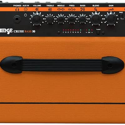 Orange Crush Bass 50W Bass Guitar Combo Amp, Orange image 4