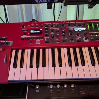 Nord Wave 2 61-Key 48-Voice Polyphonic Synthesizer 2013 - 2022 - Red image 2