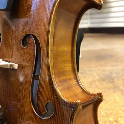 Otto Ernst Fischer Germany Stradivari Artist OF500 4/4 Violin 1998 w/Bow, Hard Case image 10