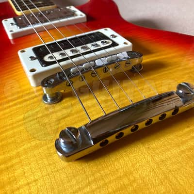 GRECO EG-420 R - LES PAUL 1972 - MIJ ALL-ORIGINAL - RED SUNBURST image 21
