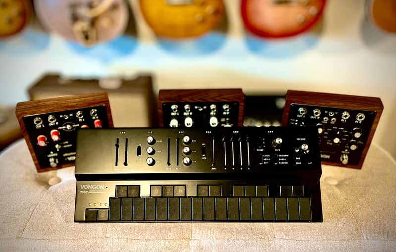 Vongon Replay Polyphonic Synthesizer with Multi-mode Arpeggiator in Black *Free Shipping in the USA* image 1