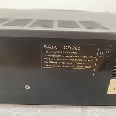 Saba CD 362 Kassettendeck Tape Deck Retro Vintage Silber image 6